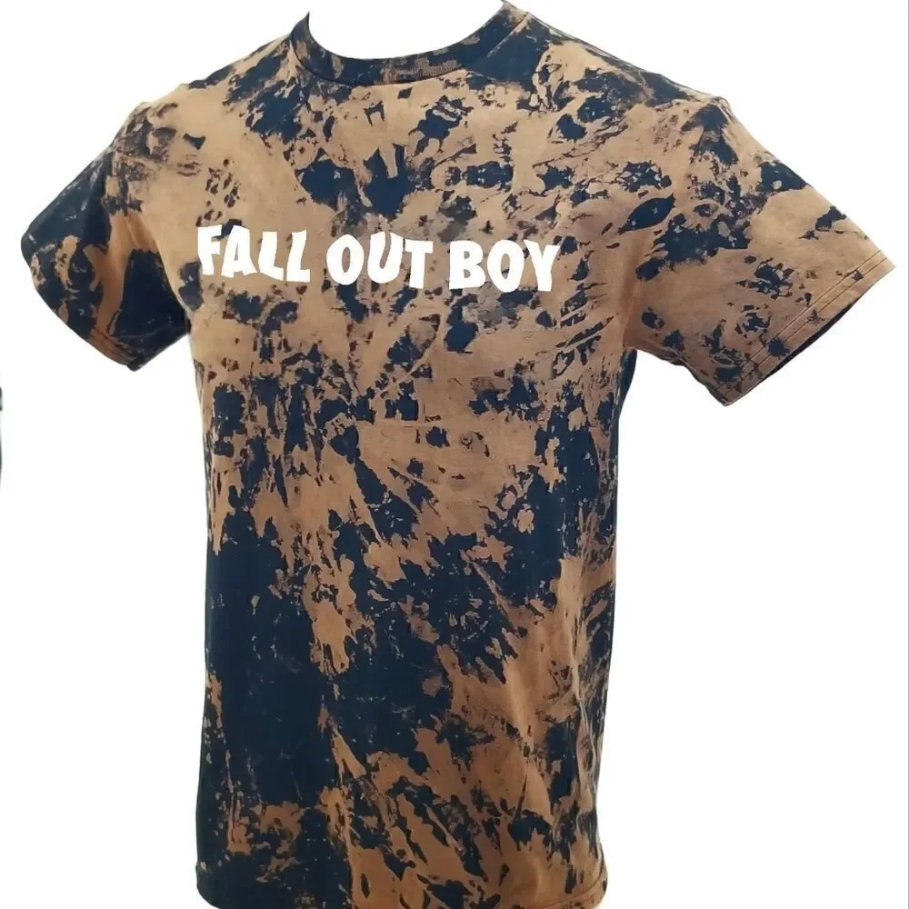 FALL OUT BOY Acid Washed, Distressed (Band Tee) Rock Tee Punk Rap Tee Y2K Emo - Picture 3 of 5